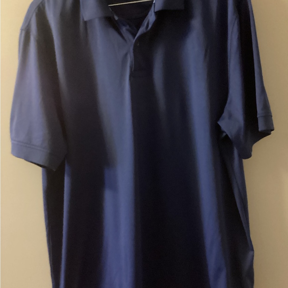 Men’s IZOD Performance Golf Shirt Size XL Navy Blue